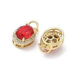 Латунные микро проложить кубического циркония подвески&nbsp;KK-C252-02D-G