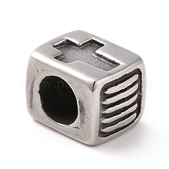 Европейские бусины из нержавеющей стали 304 STAS-M301-40AS