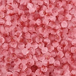Perles de rocaille en verre dépoli&nbsp;SEED-N012-01J