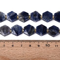 Natur Sodalith Perlen Stränge&nbsp;G-N368-01A-04