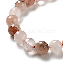 Fili di quarzo ematoide naturale / quarzo ferruginoso&nbsp;G-E571-33C