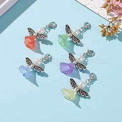 Подвески из акрила с ангелом-хранителем&nbsp;PALLOY-JF00599