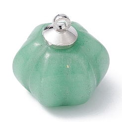 Подвески в виде тыквы из натуральных и синтетических драгоценных камней PALLOY-JF02223