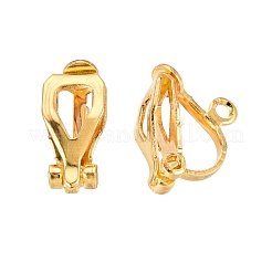 Fornituras de aretes de clip de hierro&nbsp;KK-R071-06G