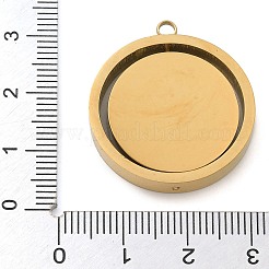 Оправы для подвесок из нержавеющей стали 304 в виде кабошонов&nbsp;LS-STAS-M084-04G