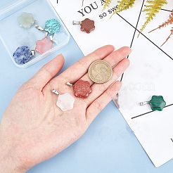 Подвески с драгоценными камнями в стиле 9шт. G-PH0001-32P