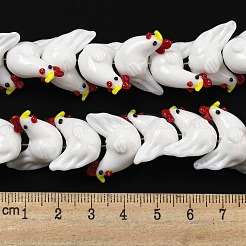 Бусы лэмпворк ручной работы LAMP-L079-01