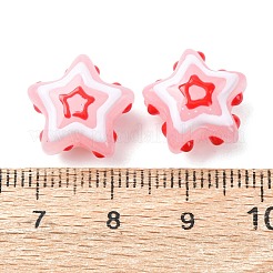 Стеклянные эмалевые бусины GLAA-B033-02A