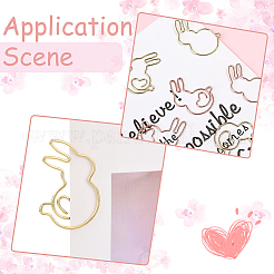 40 шт. 2 цвета железные скрепки&nbsp;AJEW-SP0002-99A