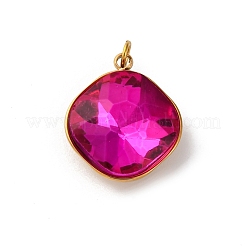 Подвески из граненого стекла из нержавеющей стали 316 STAS-K258-47G