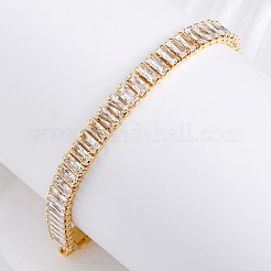 Классический теннисный браслет из кубического циркония ZIRC-S067-073H-NF