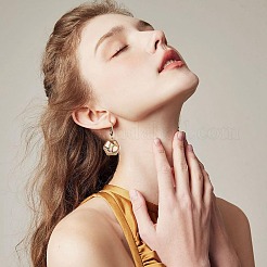 12 шт. 3 стиля подвески из натуральной смолы из ракушек пауа KK-GO0001-82