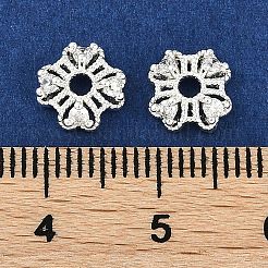 Tappi di perline in zirconia cubica trasparente micro pavé in ottone&nbsp;KK-I719-06S