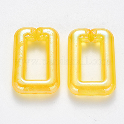 Transparentem Acryl Verknüpfung Ringe&nbsp;LS-TACR-T016-01B