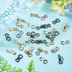 Crochet et œillet réglables en alliage pour jeans&nbsp;FIND-TAC0017-84B