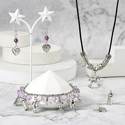 116 шт. подвески из сплава в тибетском стиле в двух стилях&nbsp;TIBE-TA0001-31