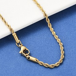 Ожерелья-цепочки из нержавеющей стали 304 унисекс&nbsp;X-STAS-D0002-33G