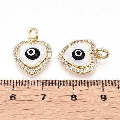 Латунные микро проложить кубического циркония подвески&nbsp;KK-N257-18G