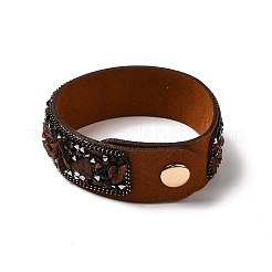 Bracciale con cordino in finta pelle scamosciata&nbsp;LS-BJEW-F428-07