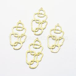 Латунные подвески KK-E716-012C-RS