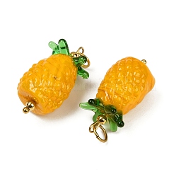 Нержавеющая сталь 304 с подвесками ручной работы в стиле лэмпворк STAS-Q352-02G-C