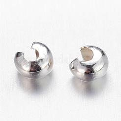 Couvertures de perles à sertir en fer&nbsp;IFIN-H029-S