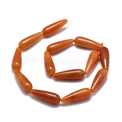 Натуральный красный авантюрин бисер нитей G-E576-33