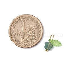 10 шт. подвески-цветы из натурального индийского агата&nbsp;PALLOY-JF03765-08