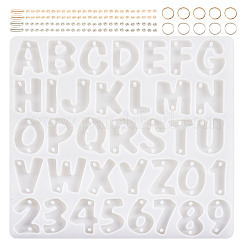 1 шт. силиконовые Молды для соединения букв и цифр&nbsp;DIY-TA0005-09