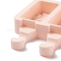 Пищевые силиконовые Молды для мороженого прямоугольной Молды «сделай сам»&nbsp;LS-DIY-D062-01C