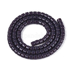 Opake Volltonglasperlenstränge&nbsp;LS-GLAA-N065-4x4mm-C07
