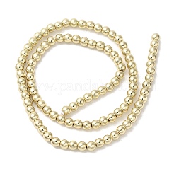 Гальванические нити из синтетических немагнитных гематитовых бусин G-I364-C01-G