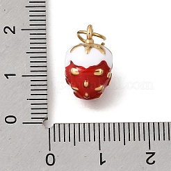 Pendentifs en acier inoxydable 304 émaillés&nbsp;STAS-F359-02A-G