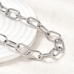 Ожерелья-цепочки из латуни для женщин&nbsp;NJEW-B157-09P