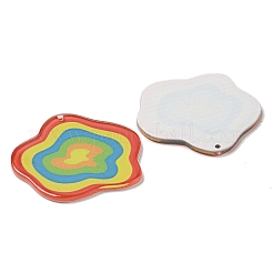 Непрозрачные акриловые подвески&nbsp;BACR-D002-02