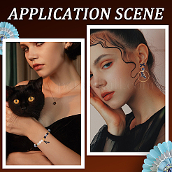 60 шт. подвески из сплава с легким золотым покрытием&nbsp;ENAM-SC0005-21