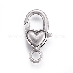 Застежки когтей омара в виде сердца в тибетском стиле LF013Y-TAS-NR