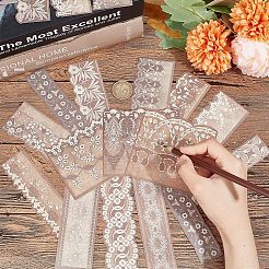 3 комплект из 3-х стилей цветочной тематики для скрапбукинга DIY-CP0008-71