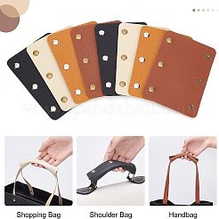 8 Stück 4 Farben PU-Leder-Gepäckgriff-Umhüllungen&nbsp;DIY-OC0009-61