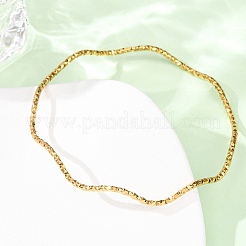 Bracelets texturés en acier inoxydable 304 pour femmes&nbsp;BJEW-Z165-04G