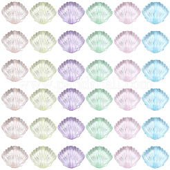 500 шт. прозрачные пластиковые бусины&nbsp;KY-PA0001-02