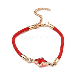 12 pz 12 colori braccialetti in poliestere&nbsp;BJEW-P340-13F-G