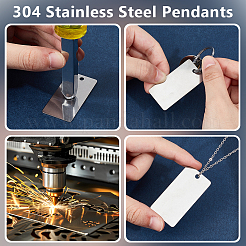 30 colgante grande de acero inoxidable 304&nbsp;STAS-OC0001-32
