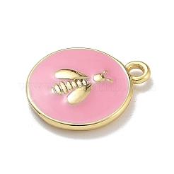 Подвески из латуни с эмалью в стойку&nbsp;KK-G515-21G