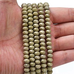 Бусы из натурального алашанского агата G-Z111-A39-02