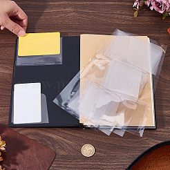 Bolsa de almacenamiento de PVC para portátil de viaje con 3 bolsillo y pegatinas&nbsp;AJEW-CP0011-51
