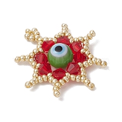 Подвески-звезды из стеклянных бусин&nbsp;PALLOY-MZ00624-03