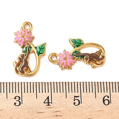 Подвески из нержавеющей стали 304 с эмалью&nbsp;STAS-I346-12G-01