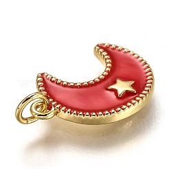 Латунь эмаль подвески&nbsp;KK-B026-20G