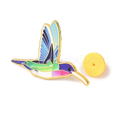 Эмалевые значки в виде золотой птицы&nbsp;LS-JEWB-K031-01B-G